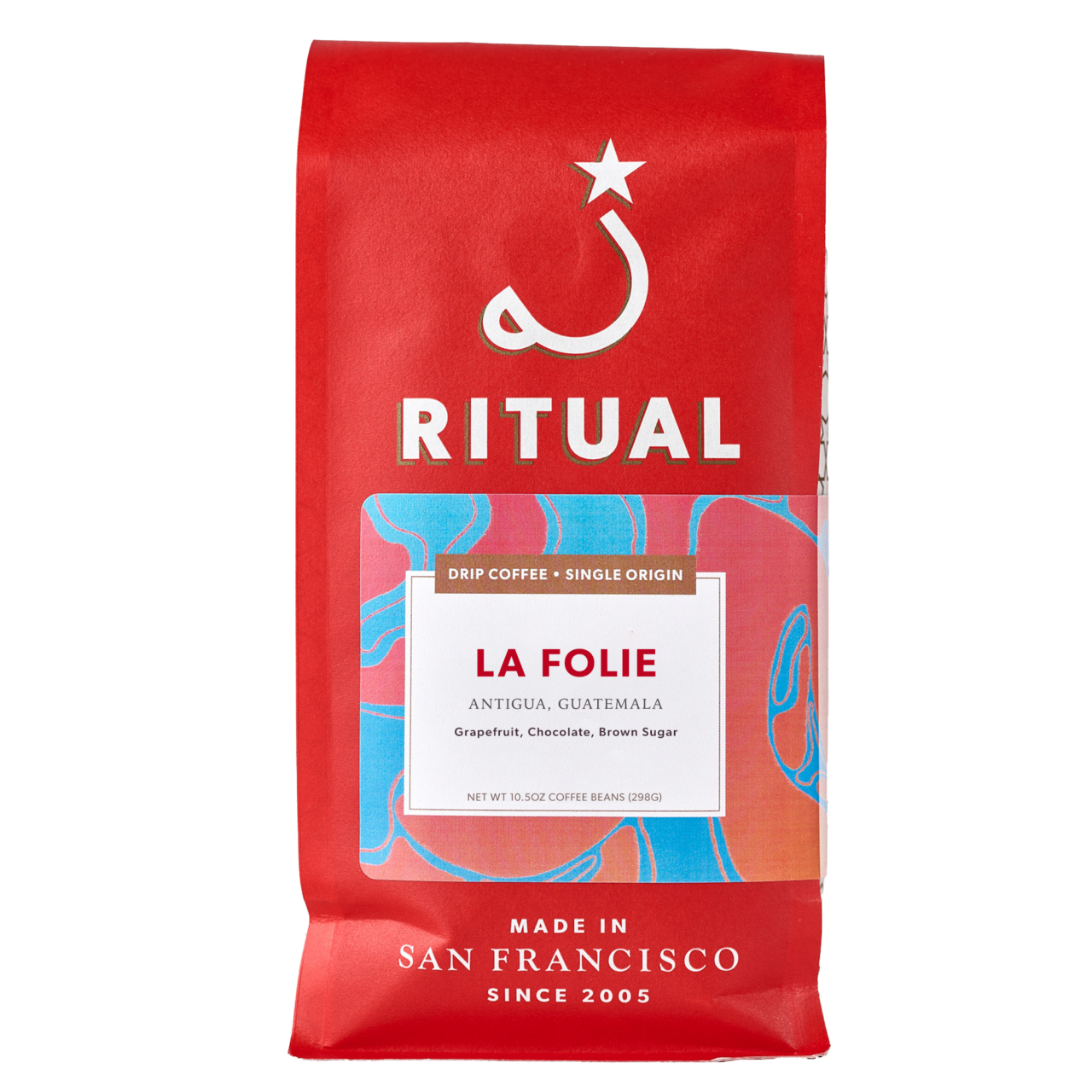 10.5oz bag of La Folie drip coffee