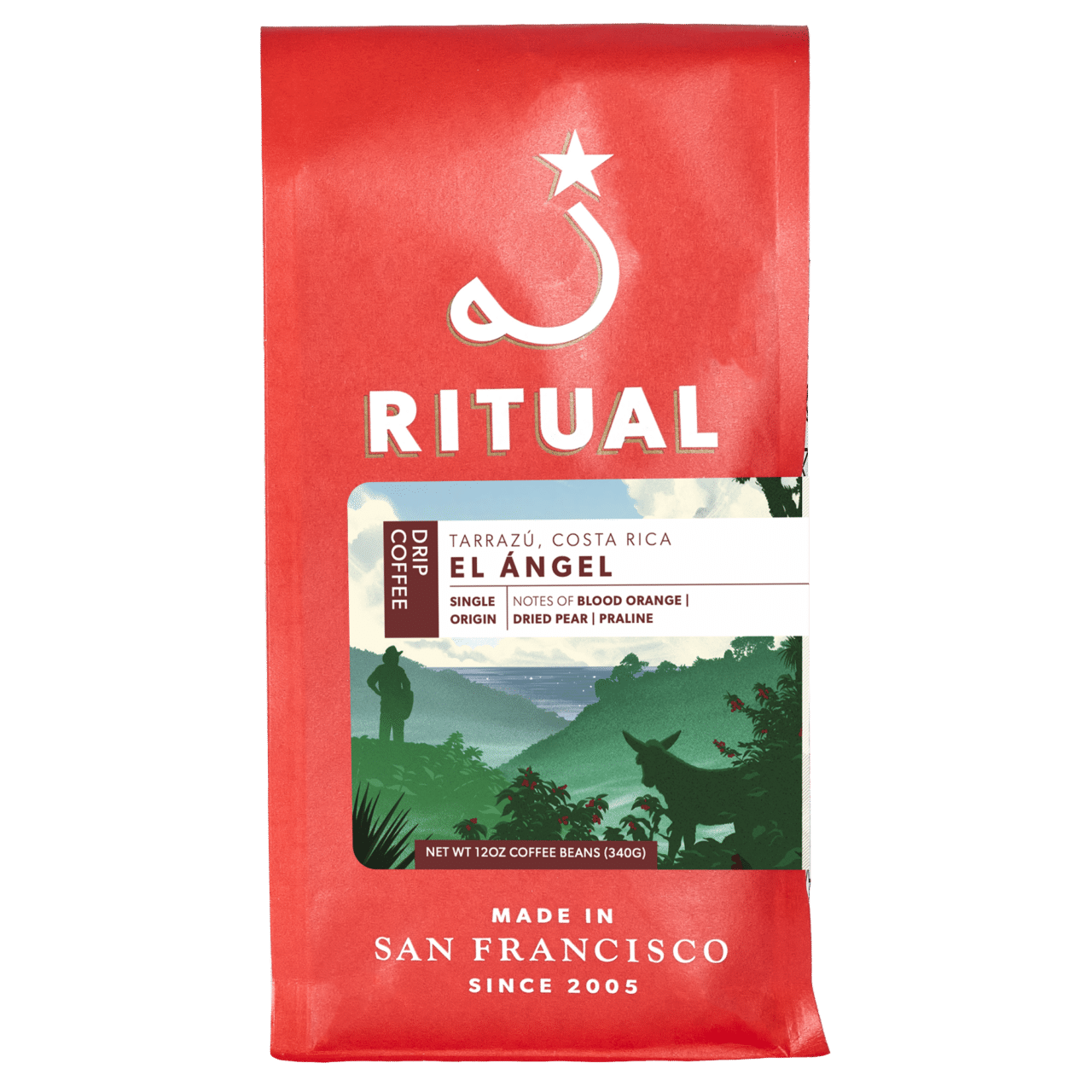 Ritual 12oz coffee bag of El Angel