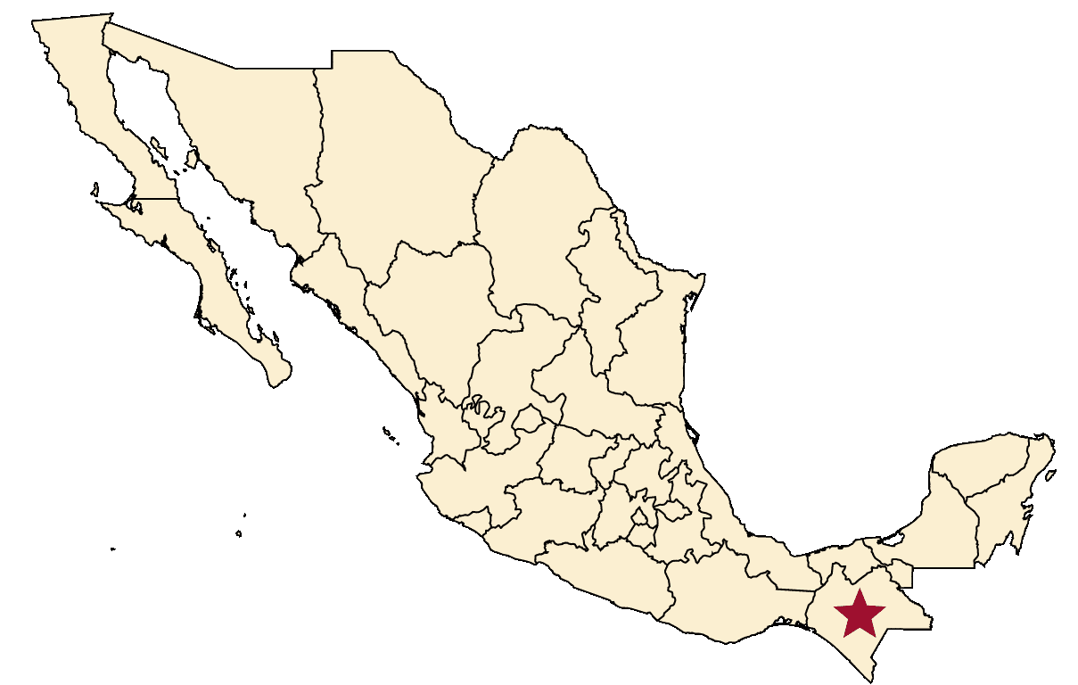 Chiapas Map