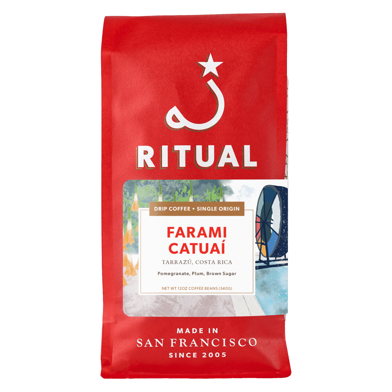 12oz bag of Farami Catuaí drip coffee