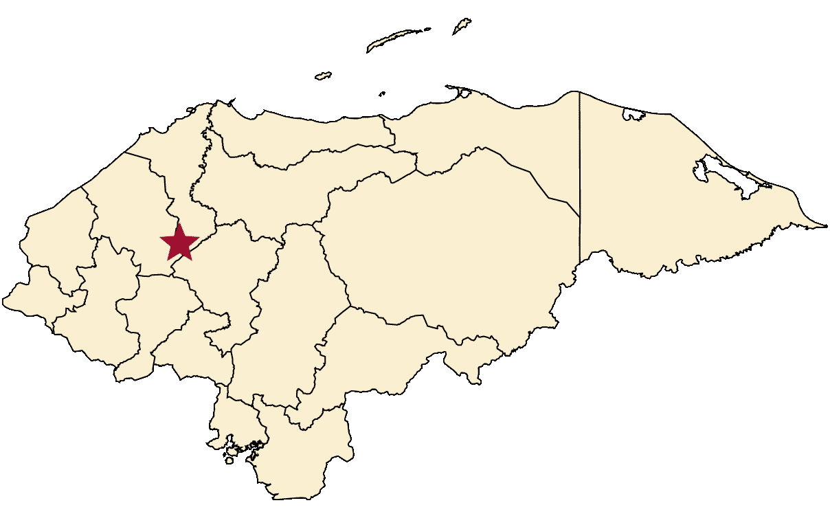 Santa Bárbara, Honduras Map
