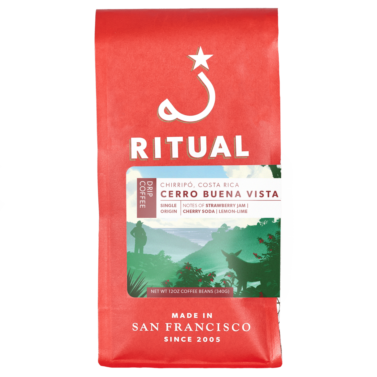 Ritual 12oz coffee bag of Cerro Buena Vista