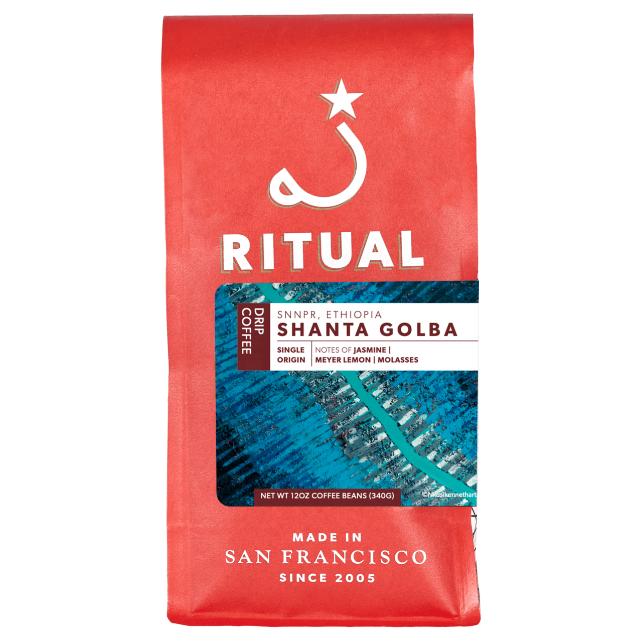 Ritual 12oz coffee bag of Shanta Golba