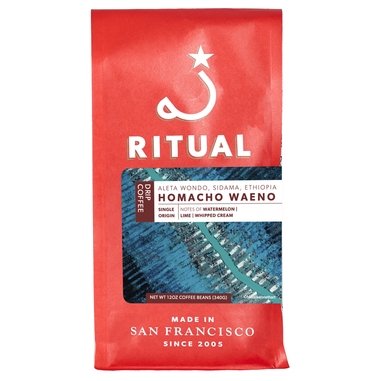 Ritual 12oz coffee bag of Homacho Waeno