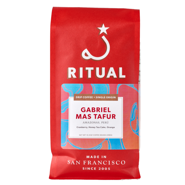 10.5oz bag of Gabriel Mas Tafur drip coffee