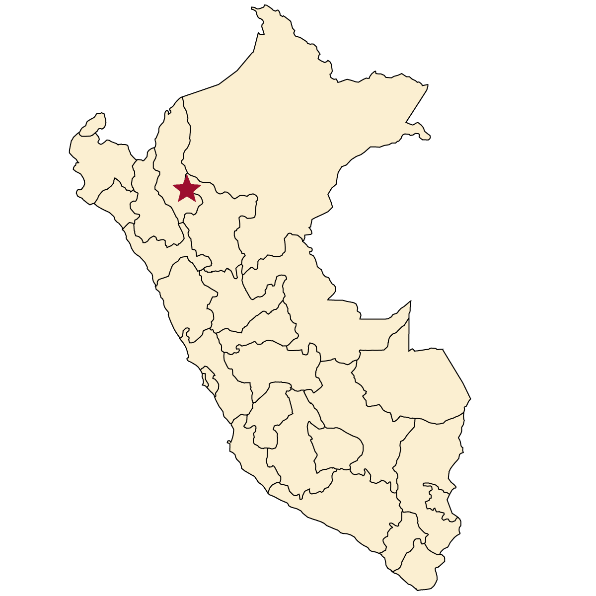 Map of Yambrasbamba, Amazonas, Peru