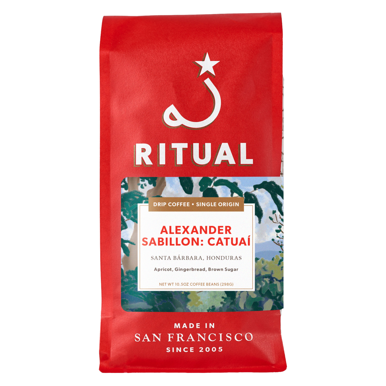 10.5oz bag of Alexander Sabillon Catuai drip coffee