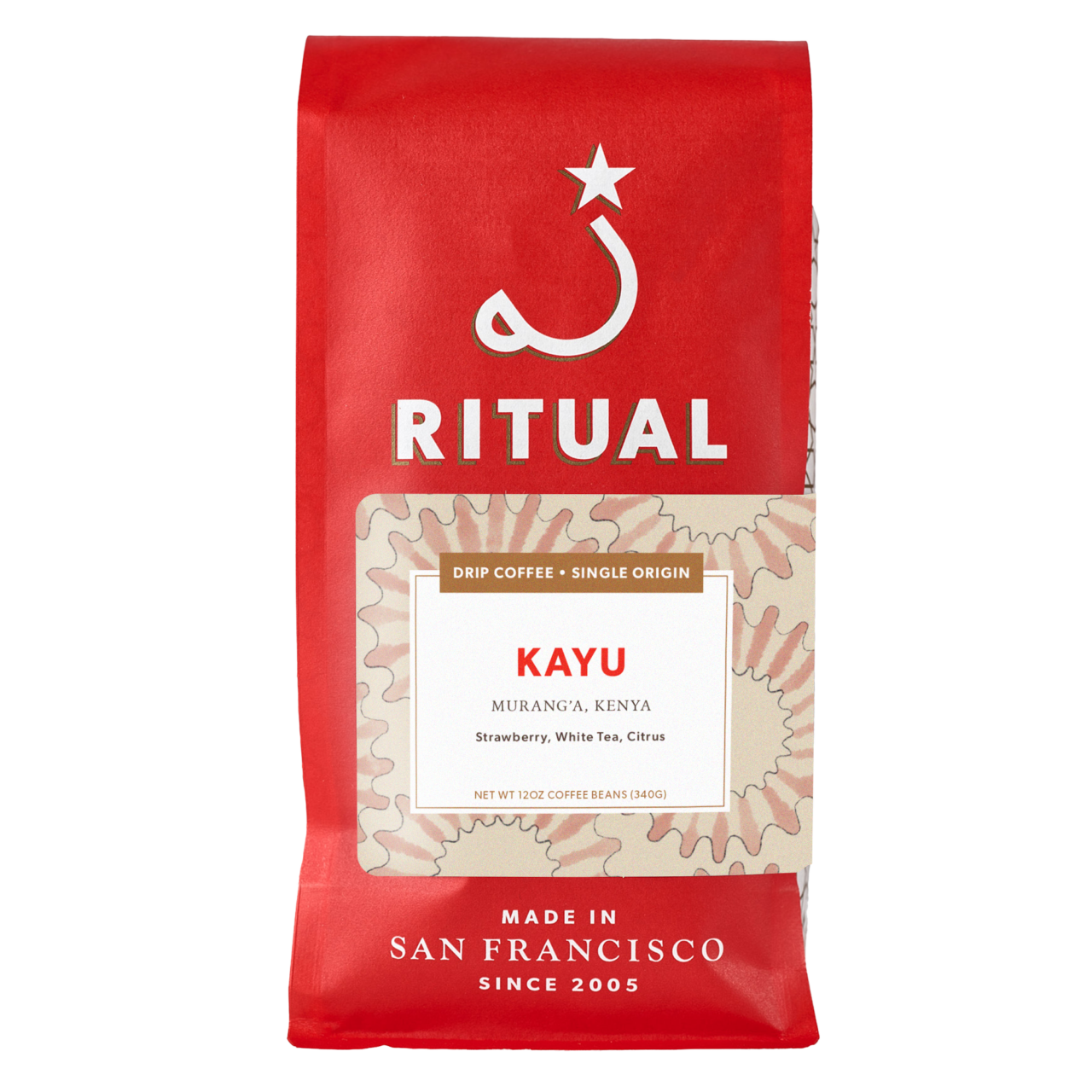 12oz Ritual coffee bag of Kayu, Kenya