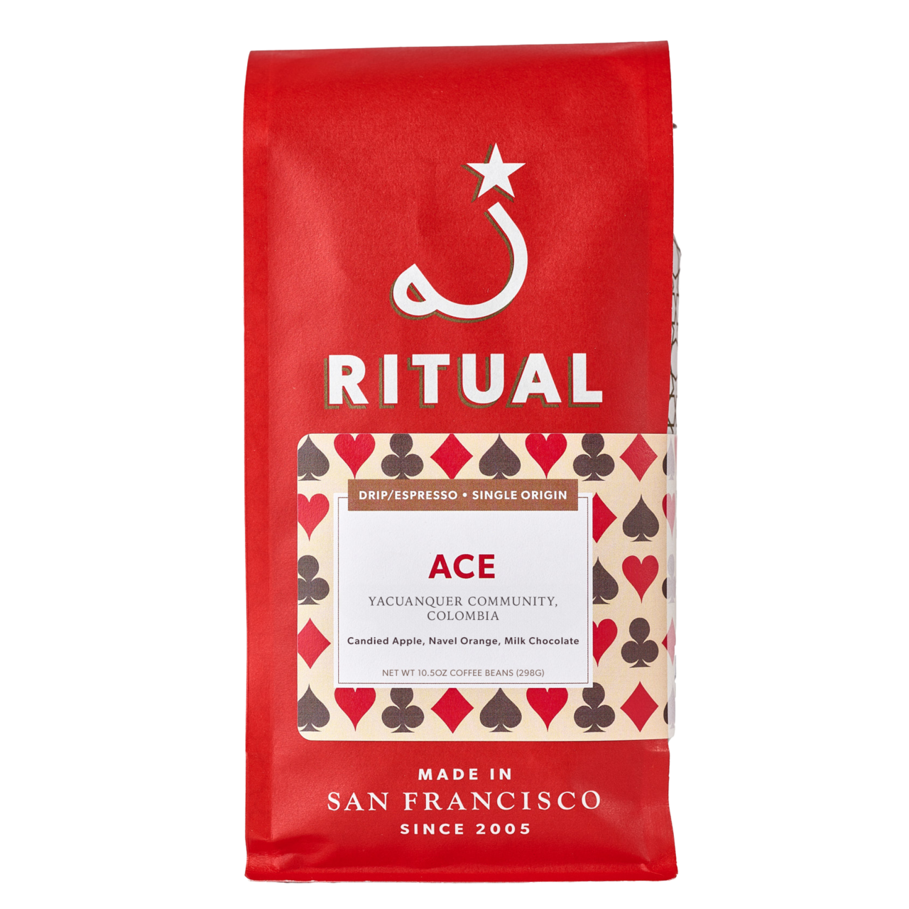 10.5oz of ACE Yacuanquer Community, Colombia omni roast