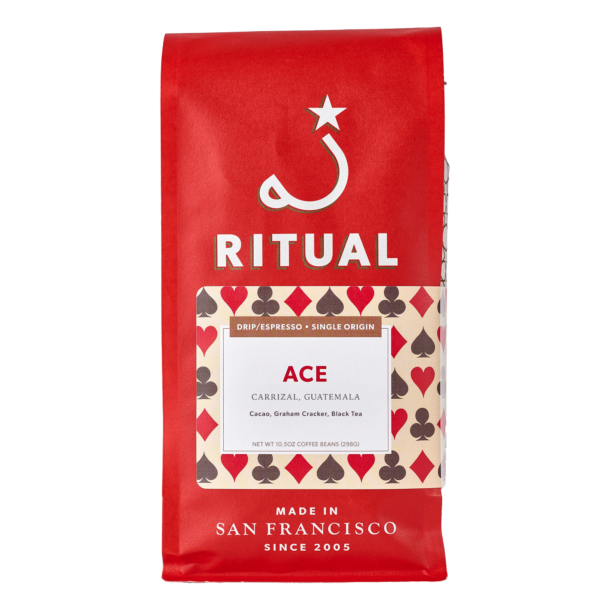 red 10.5oz bag of ACE carrizal